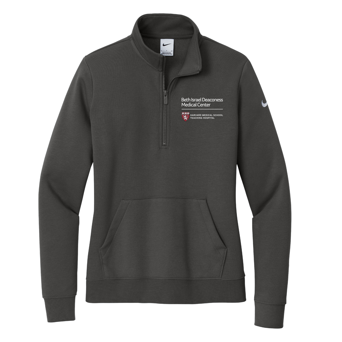 Women's Nike Club Fleece Sleeve Swoosh 1/2-Zip