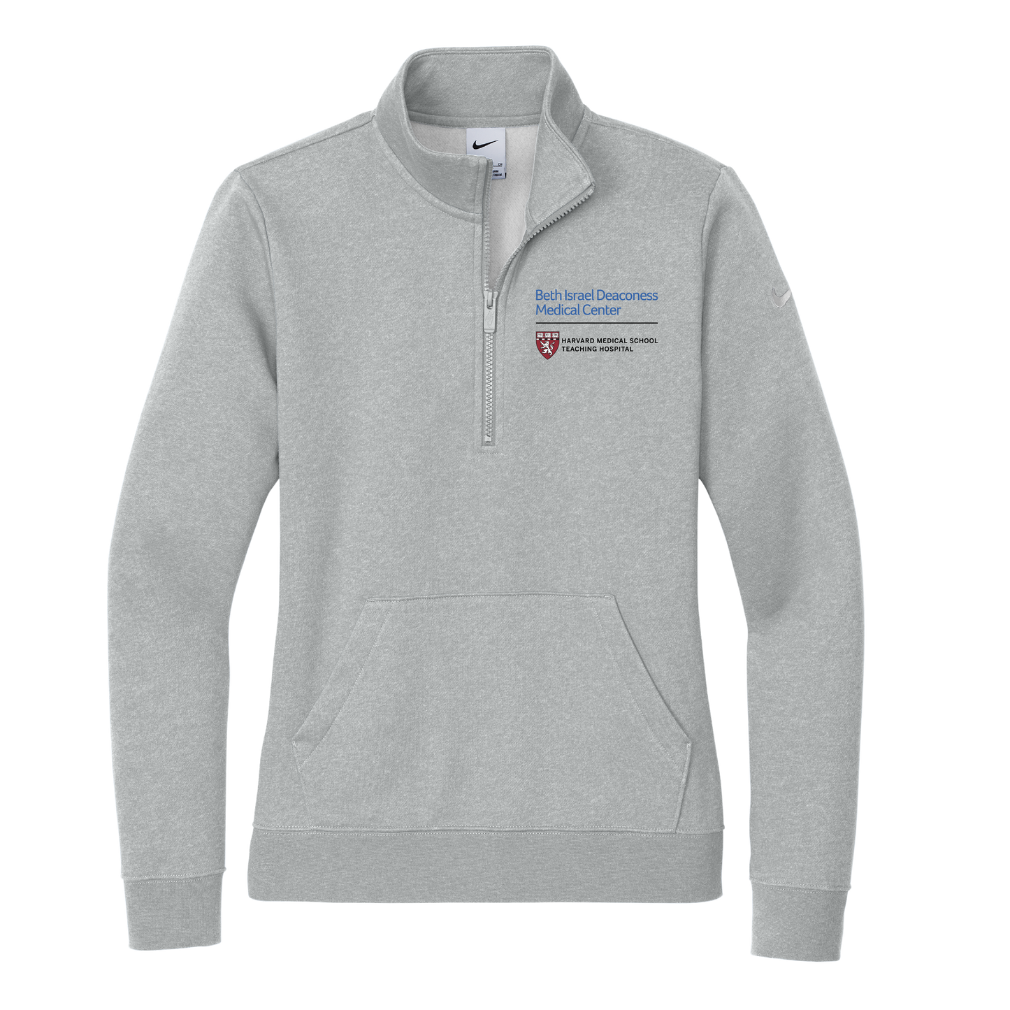 Women's Nike Club Fleece Sleeve Swoosh 1/2-Zip