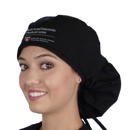 BIDMC Surgery Ponytail Scrub Caps