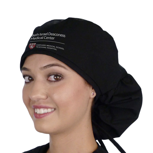 BIDMC Surgery Ponytail Scrub Caps