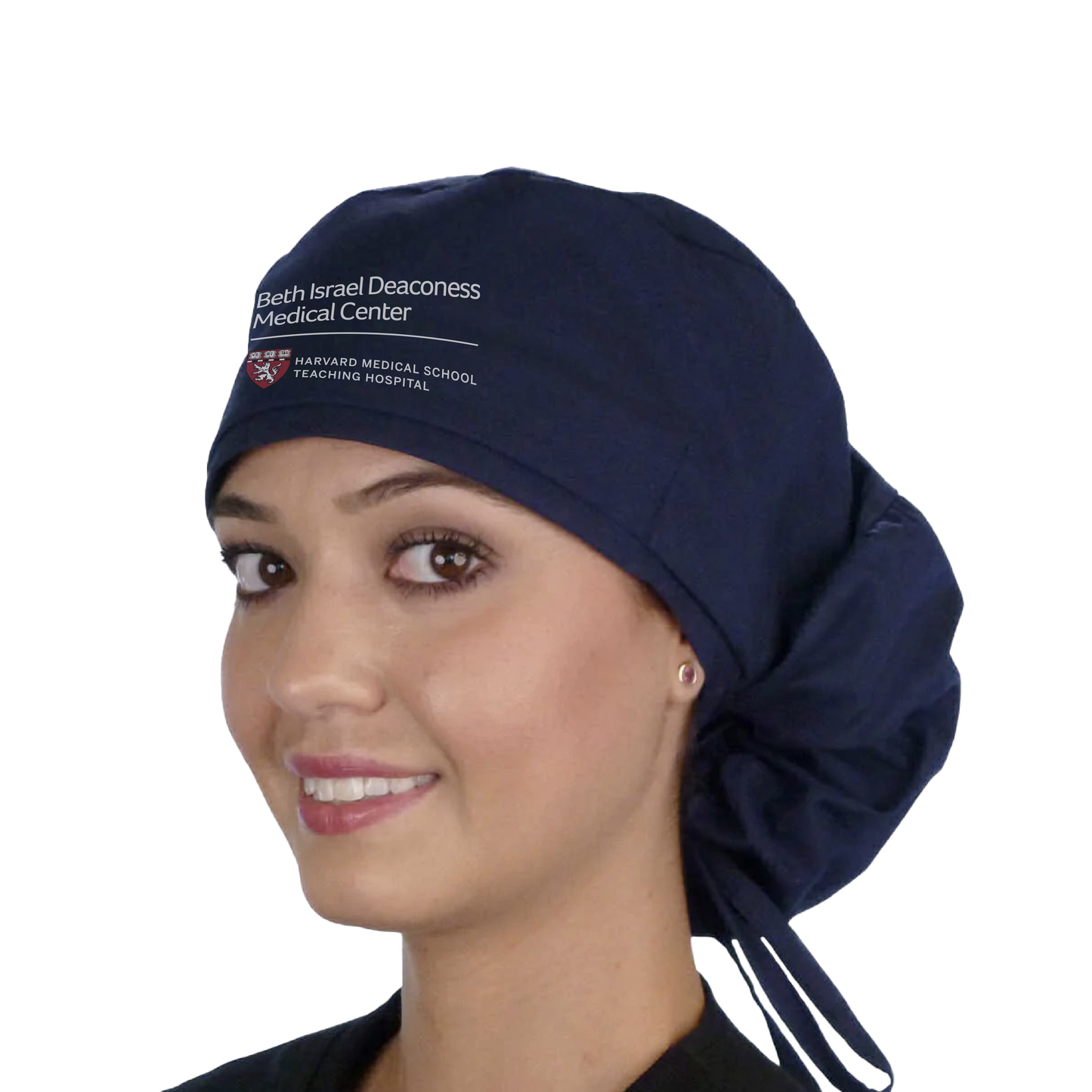 BIDMC Surgery Ponytail Scrub Caps